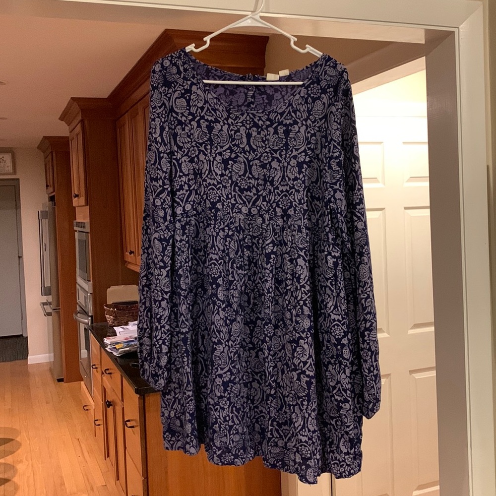 Roxy cotton babydoll dress